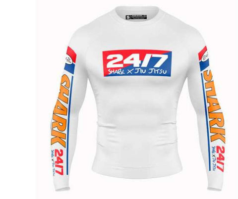 Rashguad MMA Shark 24/7 blanca