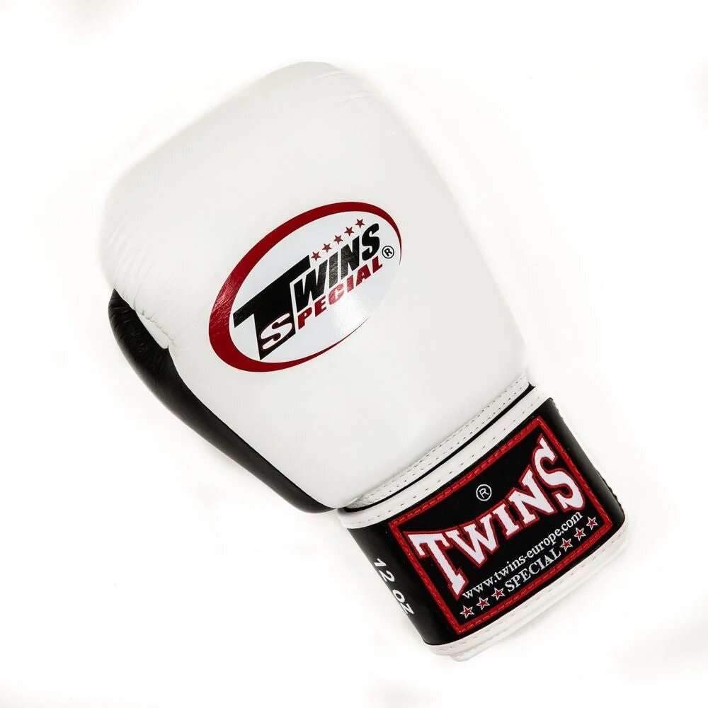 Guantes muay thai Twins Special BGVL3 (blanco/negro) 2