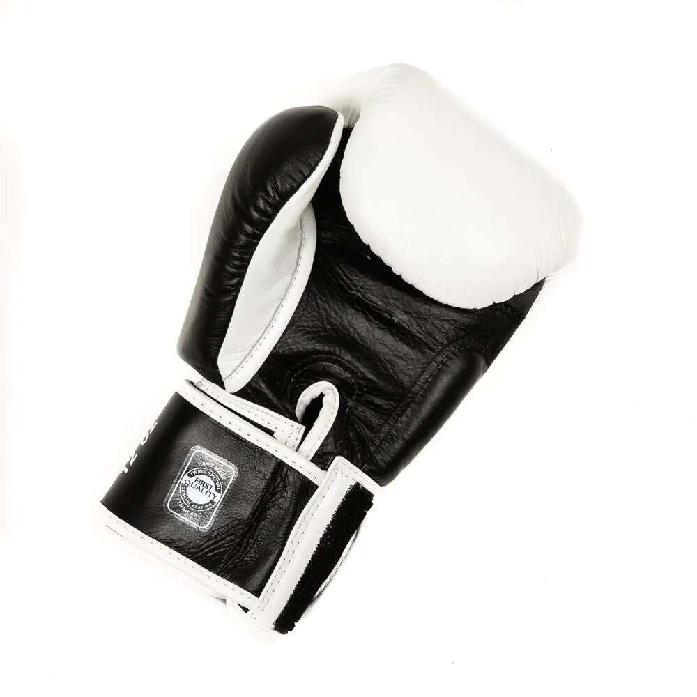 Guantes muay thai Twins Special BGVL3 (blanco/negro) 3