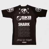 Rashguard mangas cortas Shark SKB97 negra