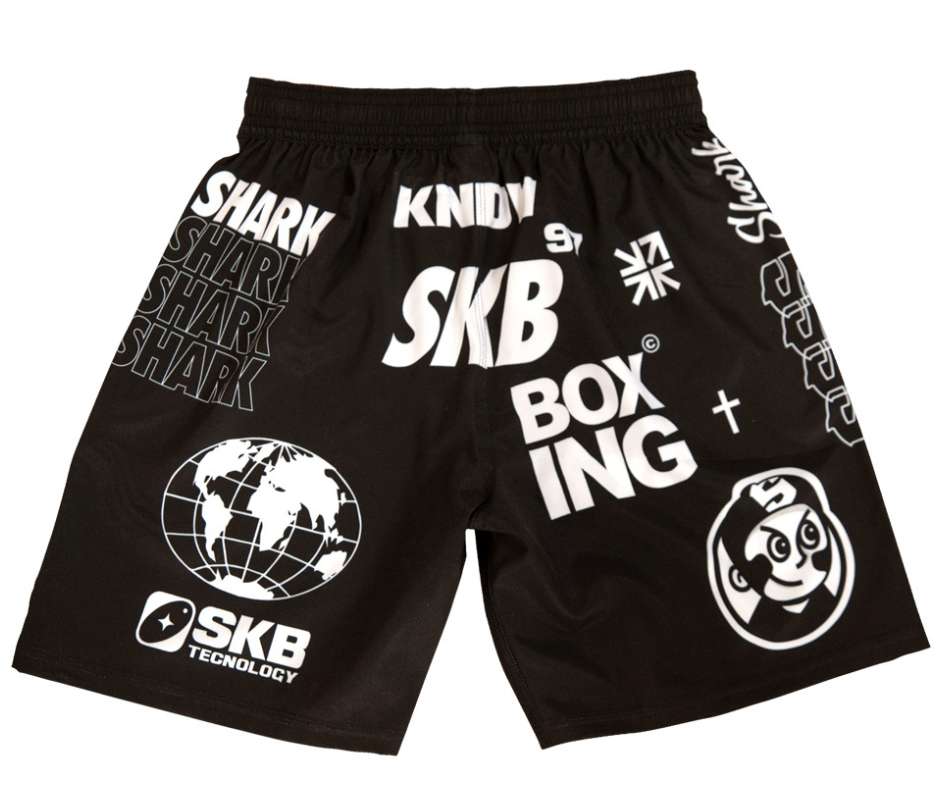 Pantalón fightshort MMA Shark SKB97 negro