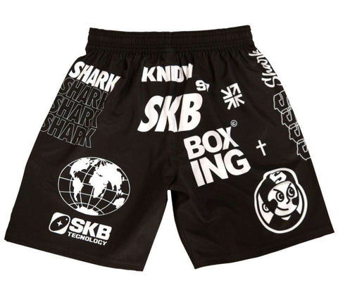 Pantalón fightshort MMA Shark SKB97 negro