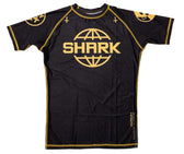 Rashguard MMA Shark Boxing SKB97  negro oro