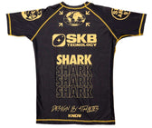 Rashguard MMA Shark Boxing SKB97  negro oro