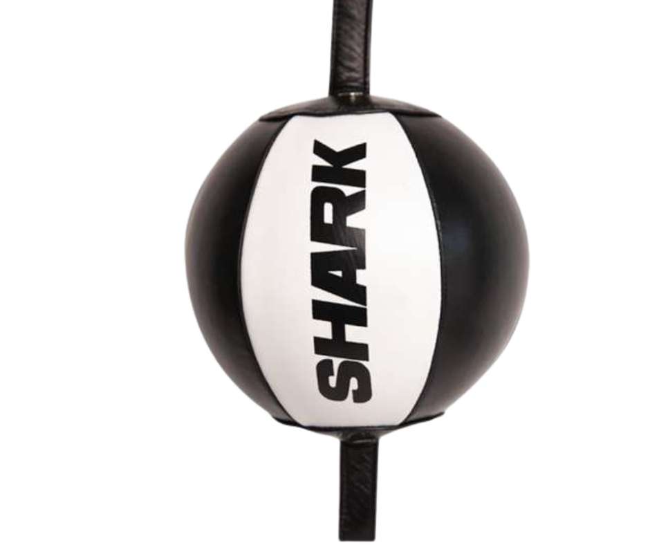 Punching ball boxeo Shark boxing negro blanco
