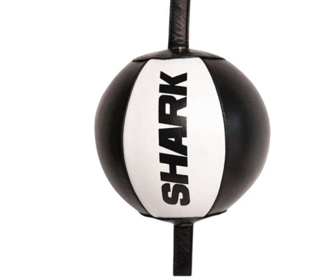 Punching ball boxeo Shark boxing negro blanco