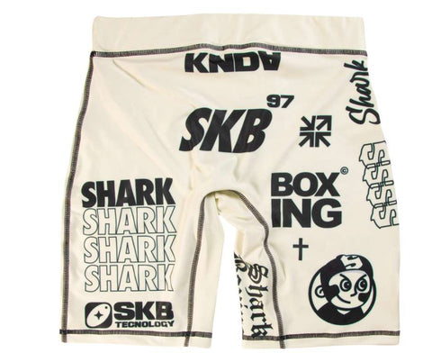 Pantalón licra grappling Shark SKB97 beige