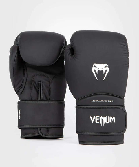 Guantes boxeo Venum contender 1.5 negro blanco