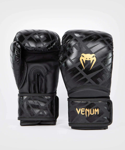 Guantes kick boxing Venum contender 1.5 negro oro