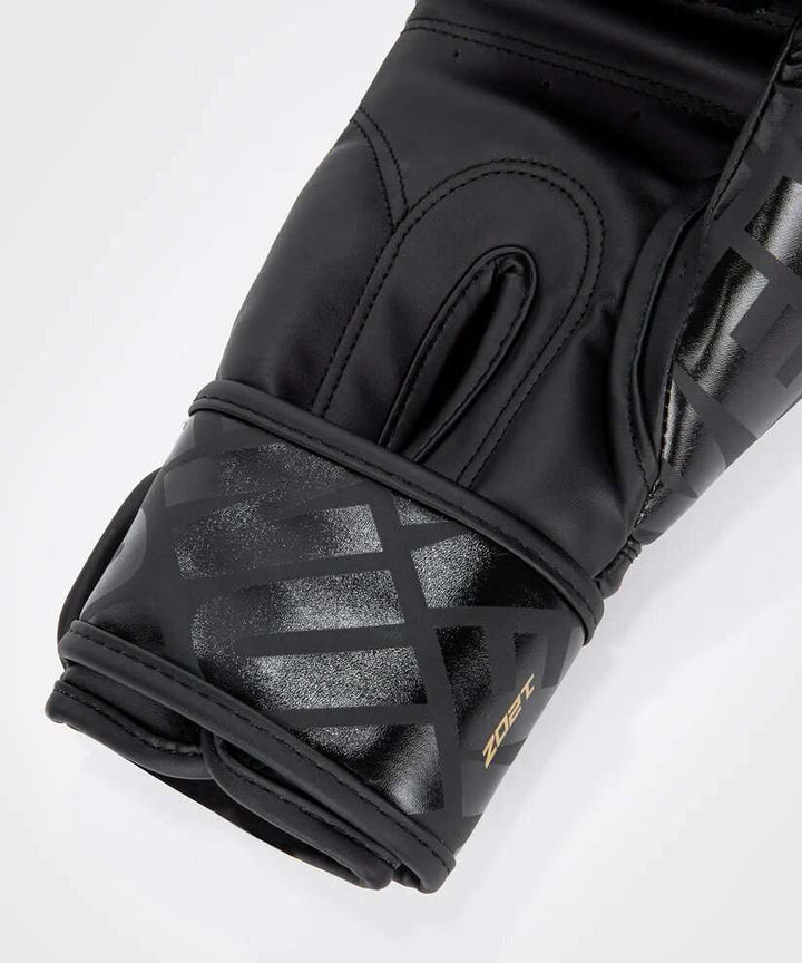 Guantes kick boxing Venum contender 1.5 (negro/oro) 4