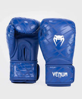 Guantes contender 1.5 Venum muay thai azul blanco