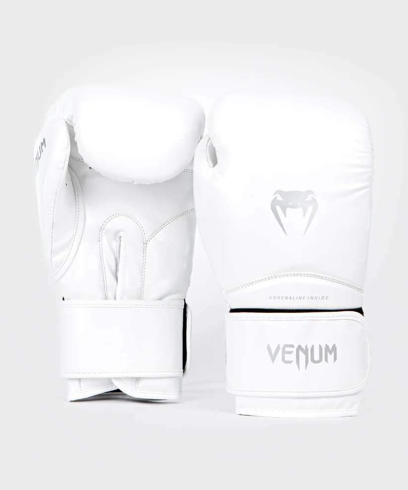 Guantes contender 1.5 Venum kick boxing blanco