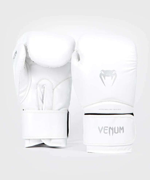 Guantes contender 1.5 Venum kick boxing blanco