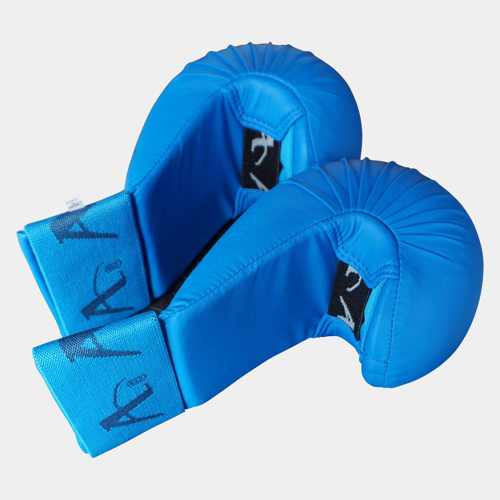 Guantillas Arawaza karate Azul 2