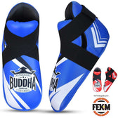 Botines fighter Buddha competición azul