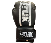 Guantes boxeo Utuk infantil negro blanco