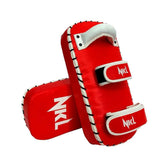 Paos muay thai NKL piel búfalo rojos