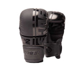 Guantes MMA Shark Boxing R2 negro mate