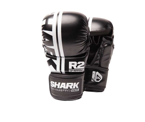 Guantillas MMA Shark R2 negro blanco