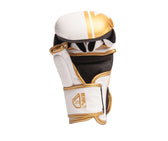 Guantes MMA Shark R2 blanco oro
