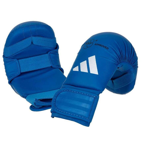 Guantillas kumite Adidas WKF azul