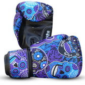 Guantes muay thai Buddha mexican morado