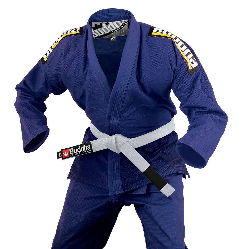 Kimono BJJ Buddha infinity azul navy