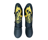 Espinilleras muay thai Utuk hunter negro oro