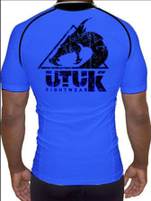 Rashguard grappling Utuk azul negro