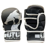 Guantillas sparring MMA Utuk negro blanco