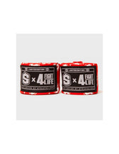 Vendas boxeo Shark F4L rojas 5 metros