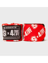 Vendas boxeo Shark F4L rojas 5 metros