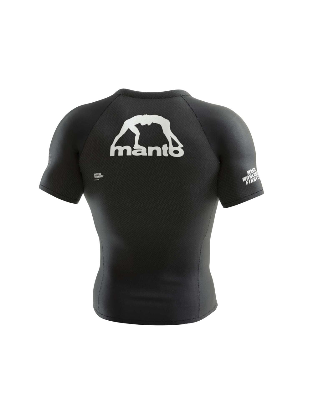 Rashguard grappling Manto rank negra 1