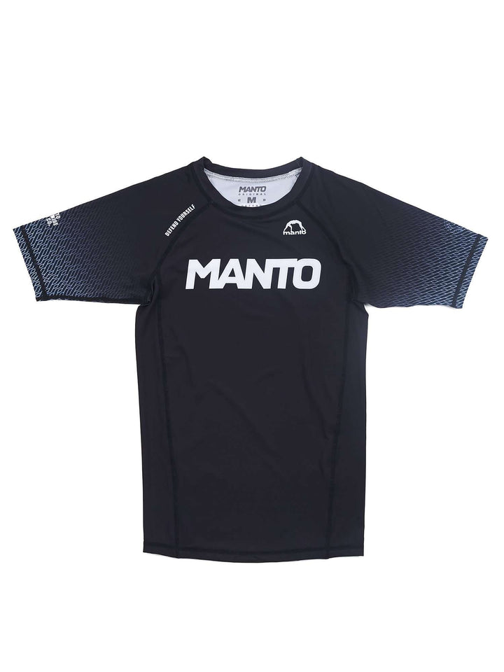 Rashguard grappling Manto rank negra 2