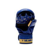 Guantes MMA Leone GP144 DNA azul