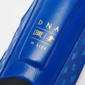 Espinilleras kick boxing Leone DNA azul