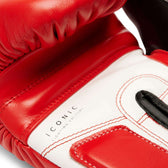 Guantes muay thai Leone iconic rojo