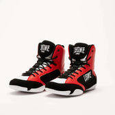 Botas Boxeo Leone 1947 CL110 | Piel Sintética Rojo