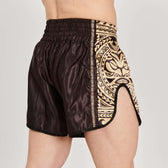 Short Muay Thai Leone 1947 AB968 Haka | Negro y Oro