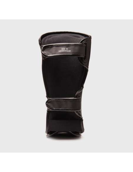 Espinilleras muay thai Shark Victory negra 2