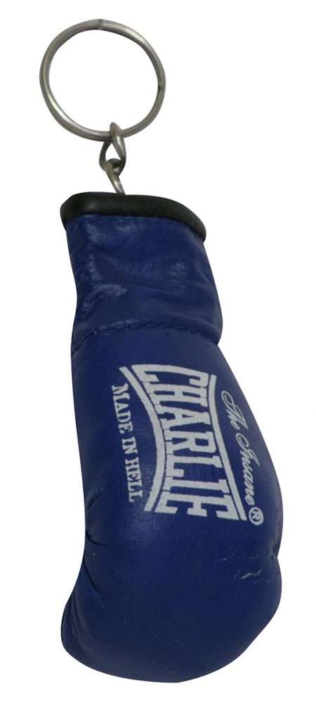 Llavero Guante Boxeo Charlie | Piel y Acero Inoxidable