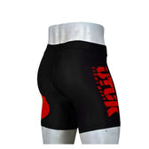 Mallas Cortas MMA Utuk Fightwear | Lycra Negro Rojo