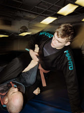 Kimono BJJ Manto X5 negro turquesa