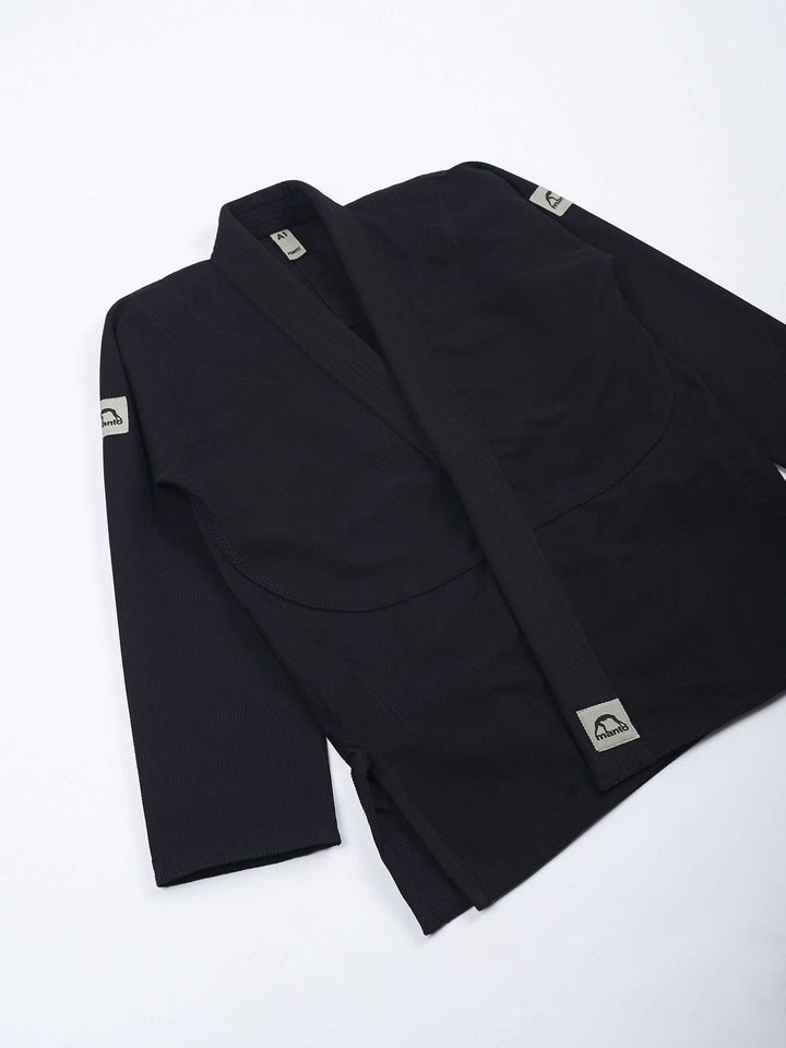 Manto base 2.0 BJJ gi negro 6
