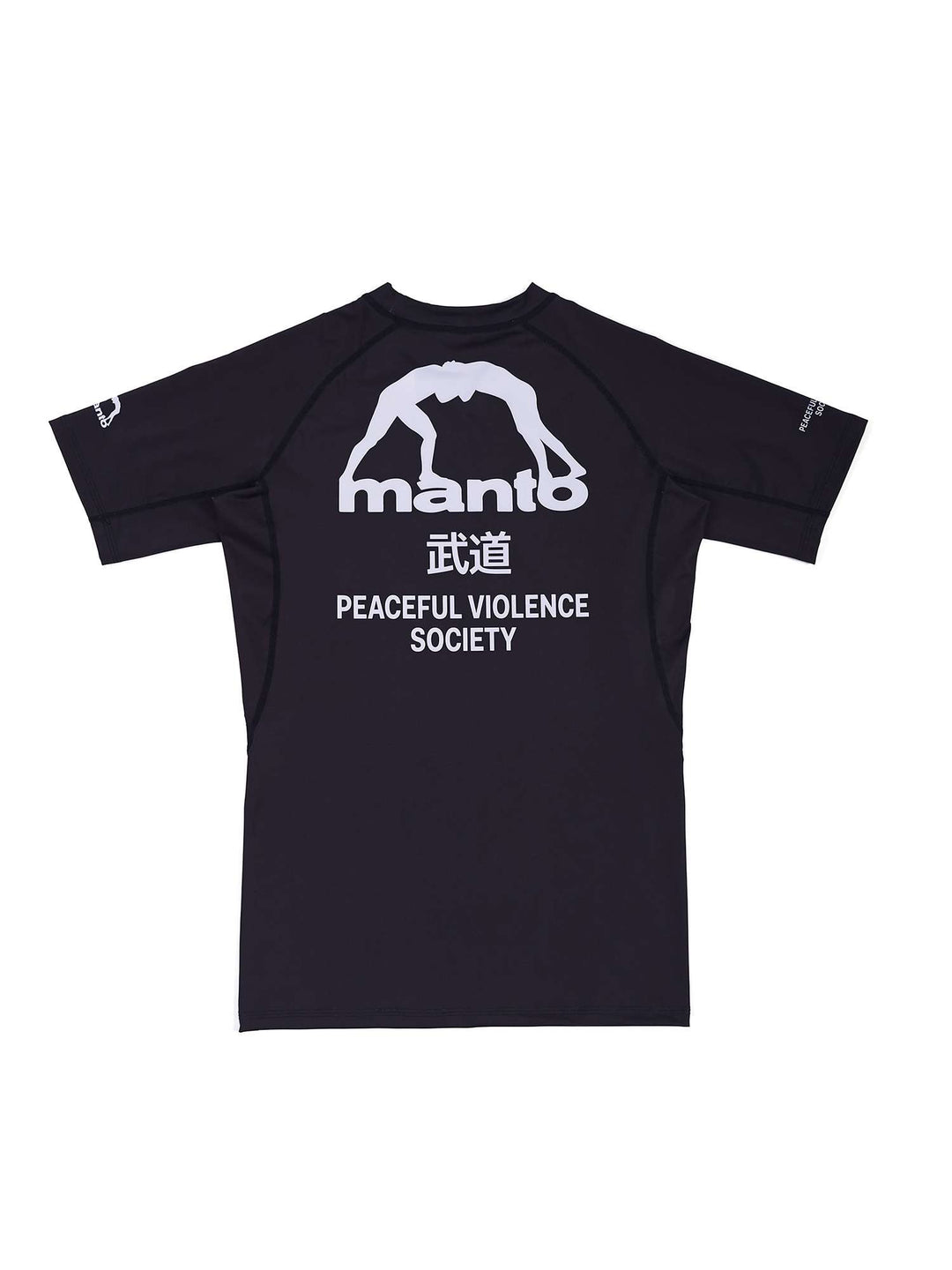 Rashguard society Manto negra 1