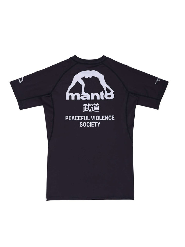 Rashguard society Manto negra 1