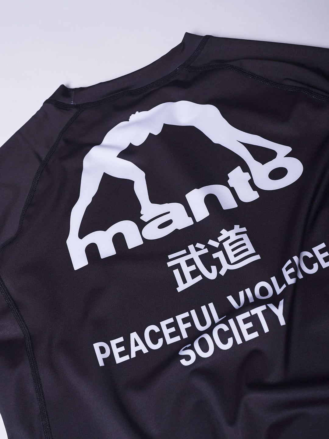 Rashguard society Manto negra 3