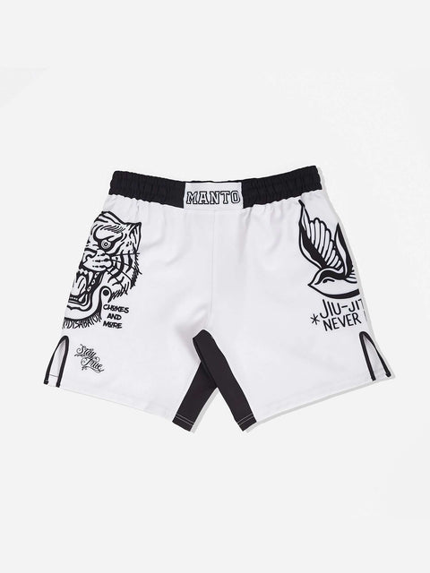 Fightshort Manto MIKO blanco