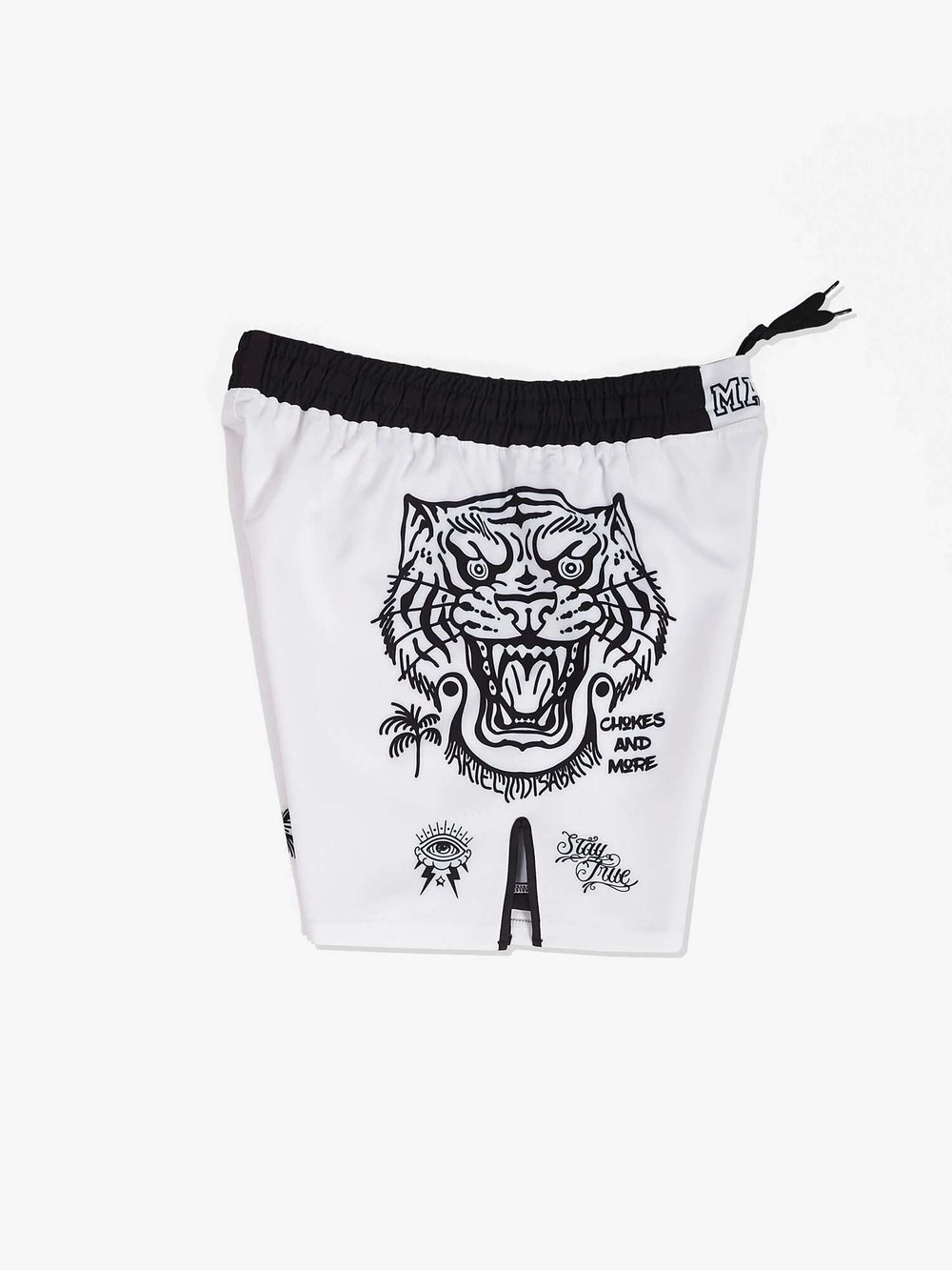 Fightshort Manto MIKO blanco 1