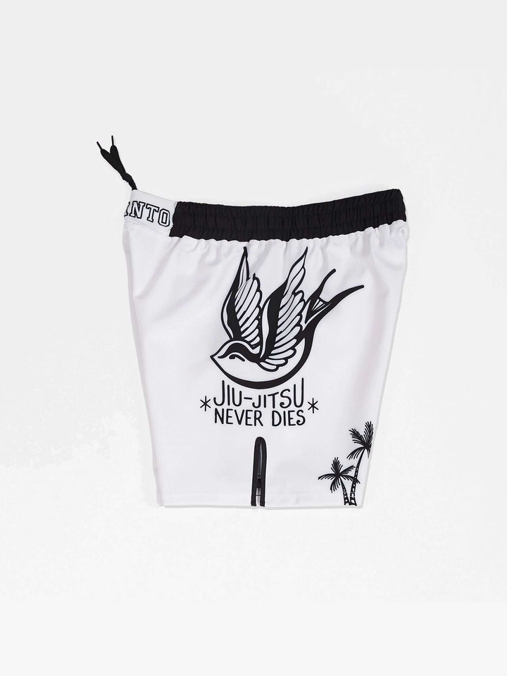 Fightshort Manto MIKO blanco 2